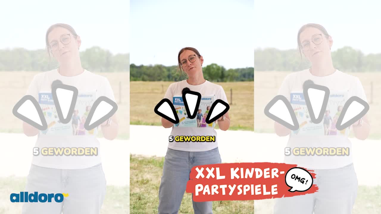 XXL Partyspiele Set für Kinder - 5 actionreiche Produktbild-Vorschau 7