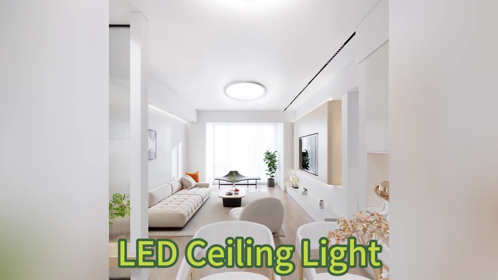 LZQ 36W LED lampa sufitowa odporna na wilgoć lampa Ø28,5cm Podgląd zdjęcia produktu 7