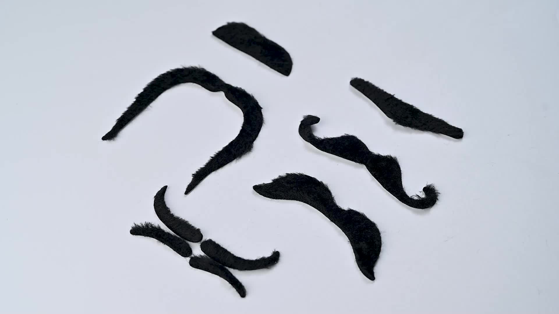 36x selbstklebend Bärte mit div. Schnurrbart Schnurbert Produktbild-Vorschau 6