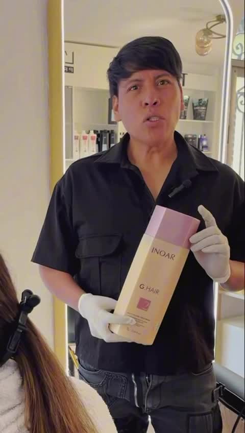 INOAR - G.Hair Keratin Smoothing System Kit, kuracja Podgląd zdjęcia produktu 5
