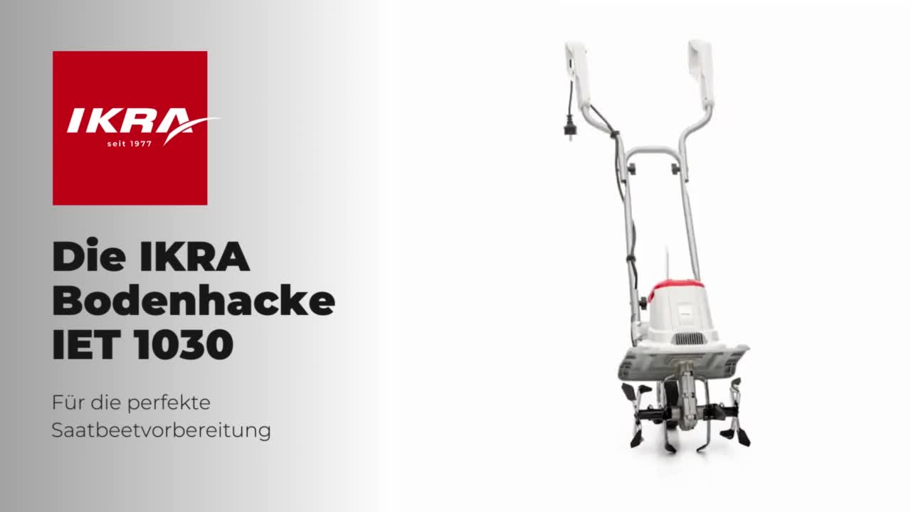 IKRA Elektro Motorhacke IET 1030 | 1080 W | 30 cm Produktbild-Vorschau 7