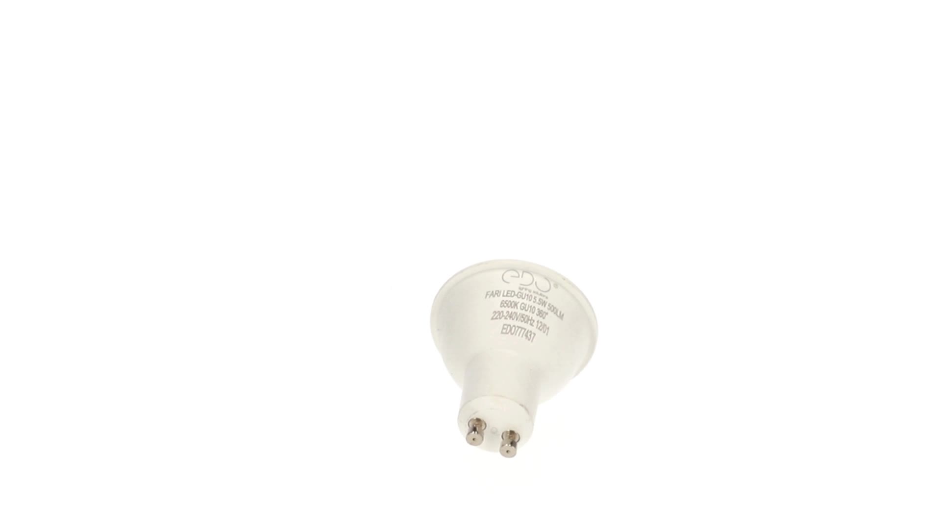 Leuchtmittel FARI LED GU10 5,5W 6500K kaltweiß CW 500lm Produktbild-Vorschau 2