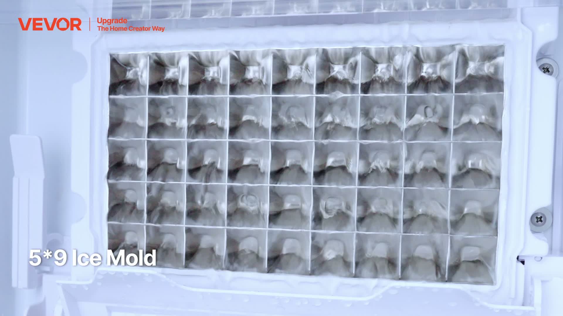 VEVOR kommerzielle Eismaschine Eiswürfelmaschine 59 kg/Tag Produktbild-Vorschau 7