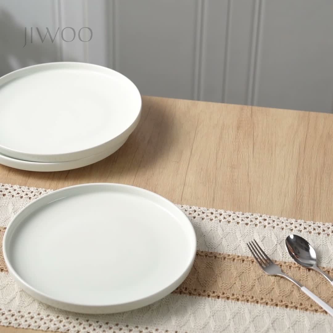 Teller set 4er Ø26,5 cm Keramik Essteller Steakteller Produktbild-Vorschau 7