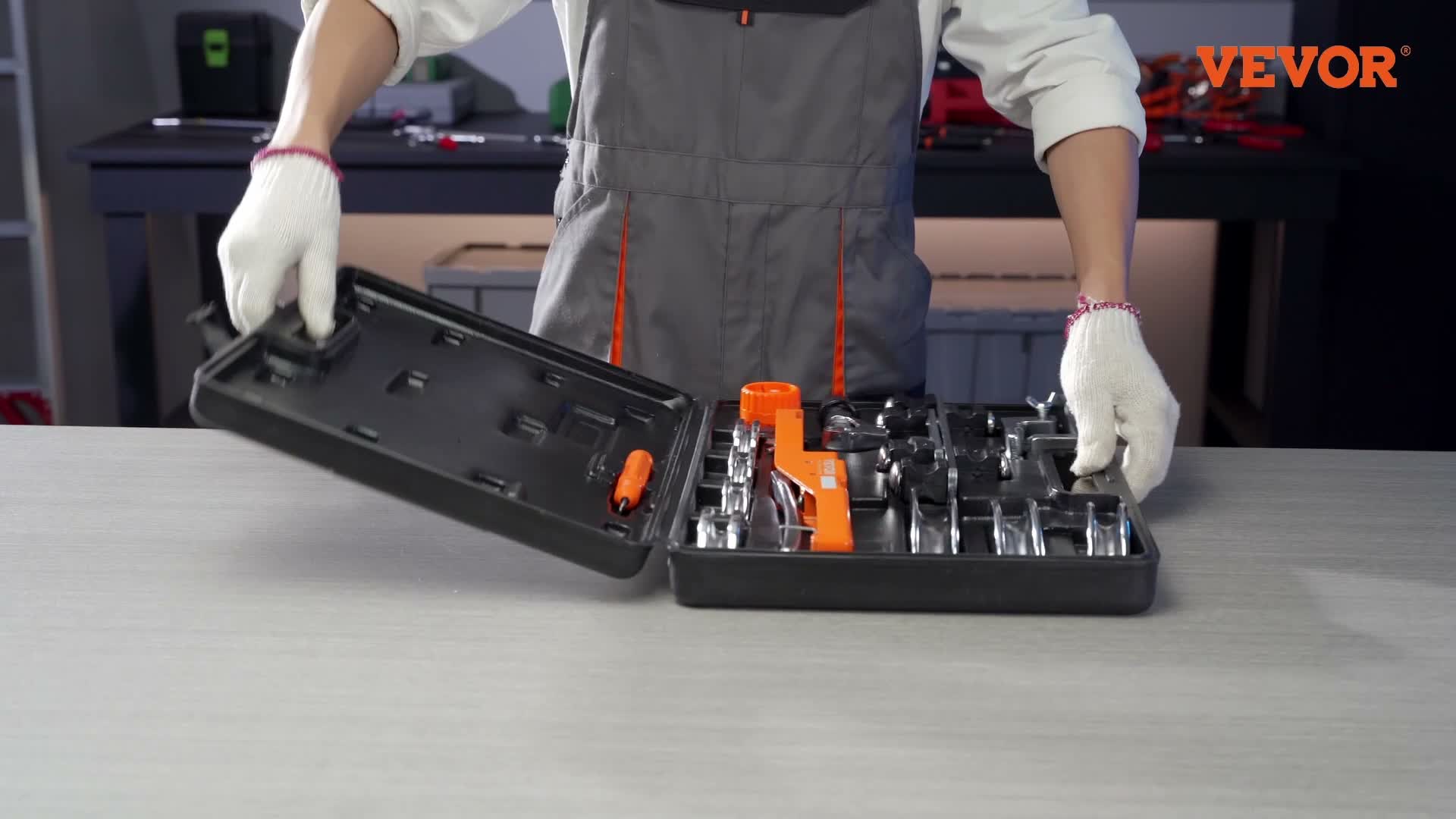 VEVOR Rohrbieger Ø6-22mm Rohrbiegemaschine Handrohrbieger Produktbild-Vorschau 7