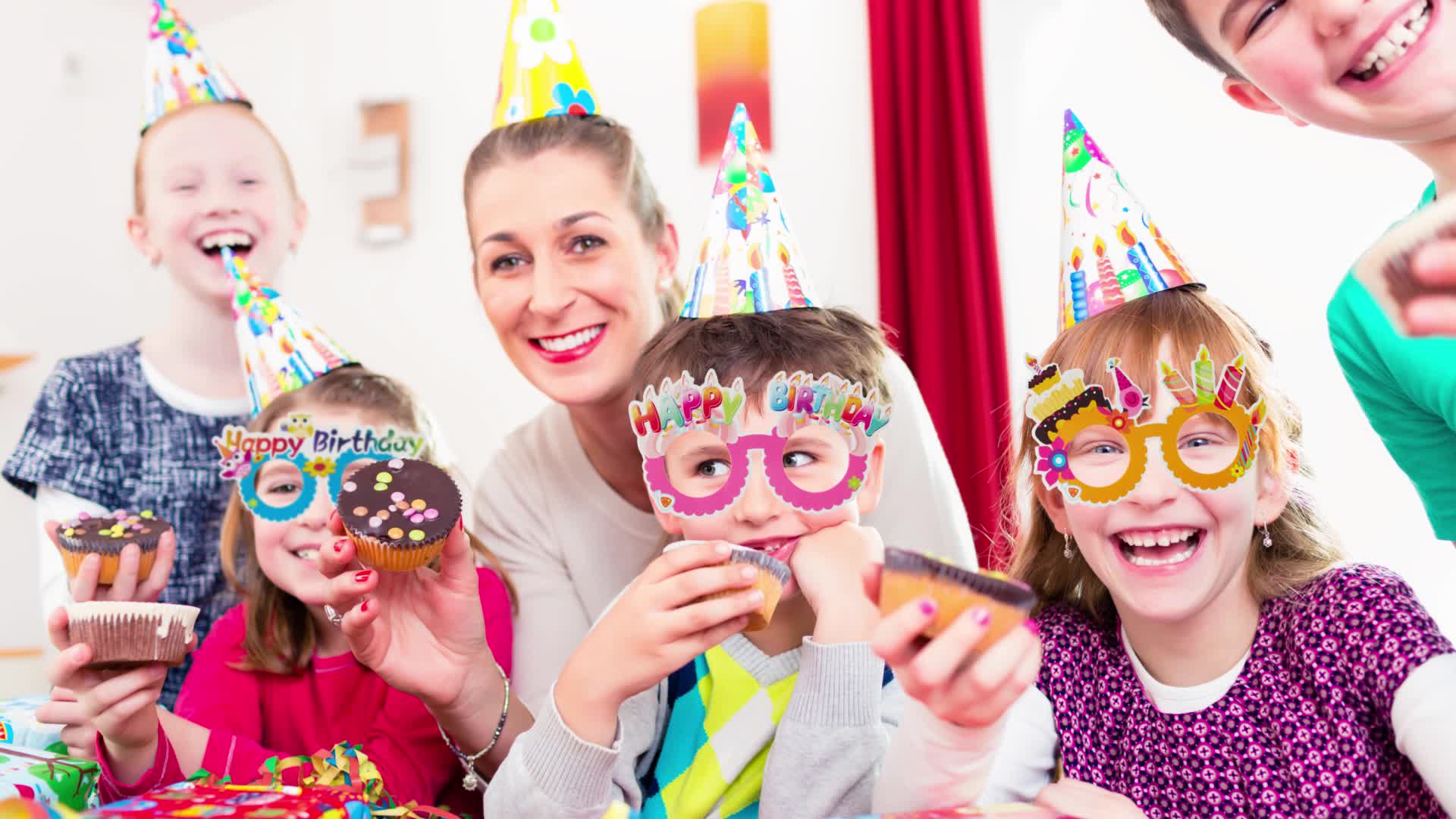 Relaxdays Partybrillen Happy Birthday, 6er-Set, Lustige Produktbild-Vorschau 7