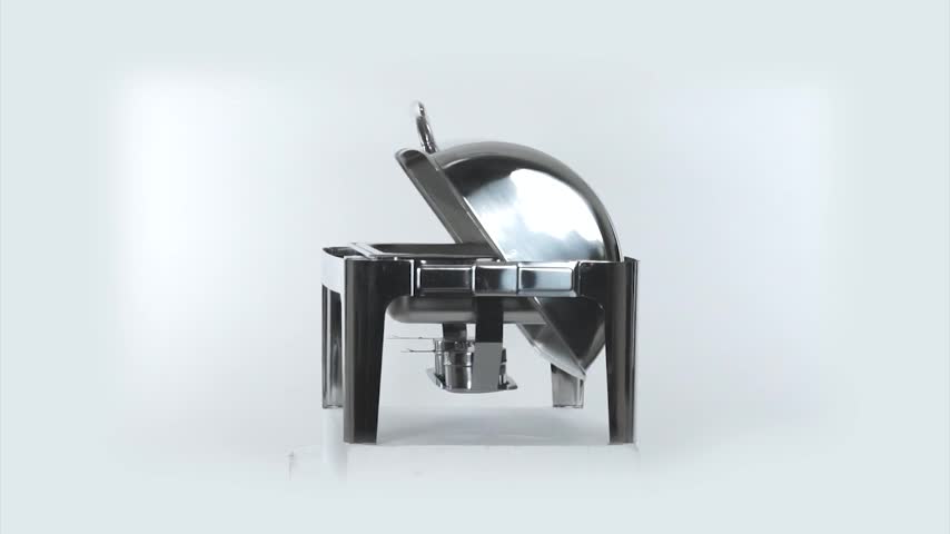 Mahlzeit Edelstahl Chafing Dish, 8 Liter, Rolltop, Produktbild-Vorschau 7