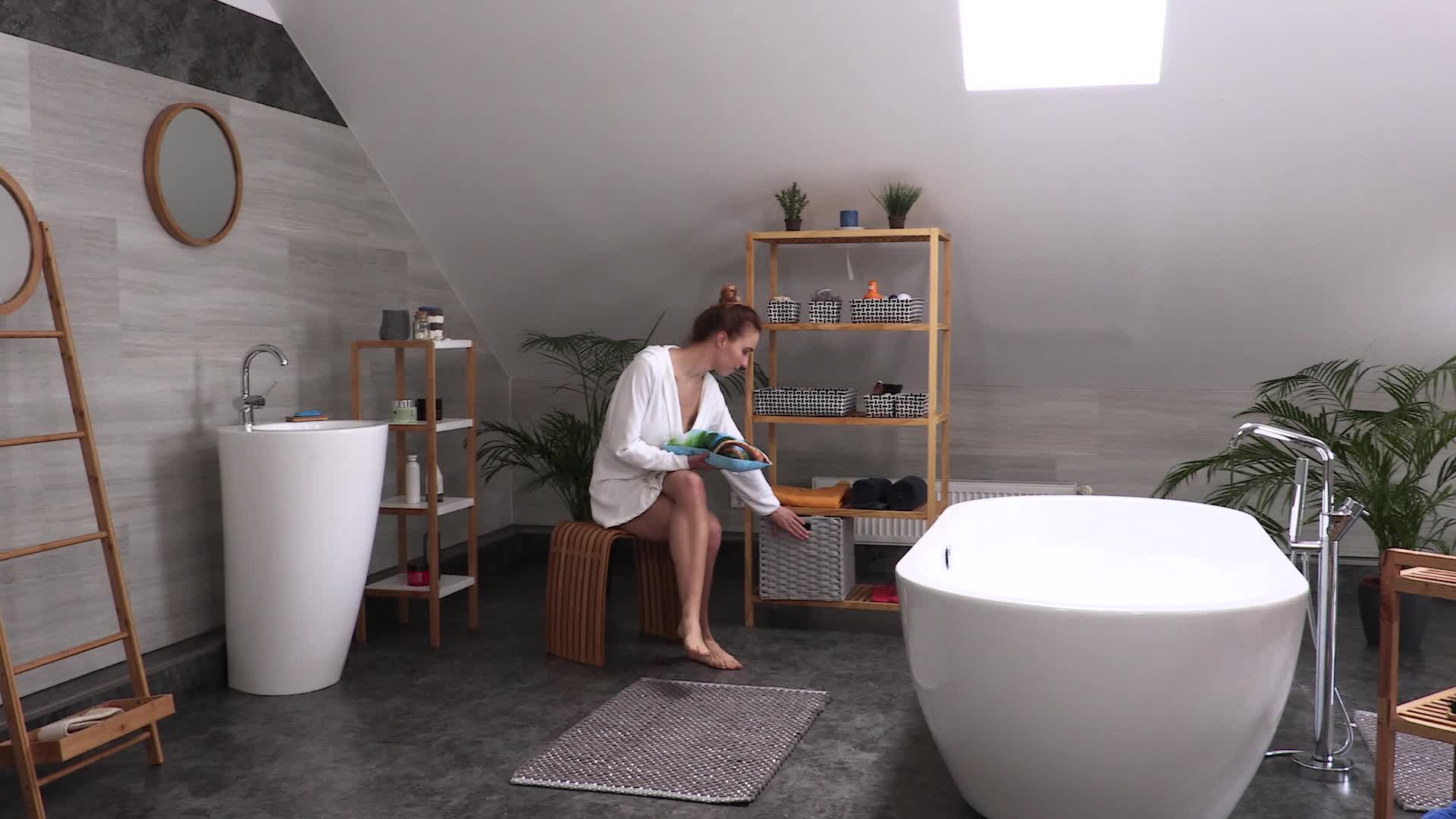 Relaxdays Badewannenkissen Strand, Nackenkissen Badewanne Produktbild-Vorschau 7