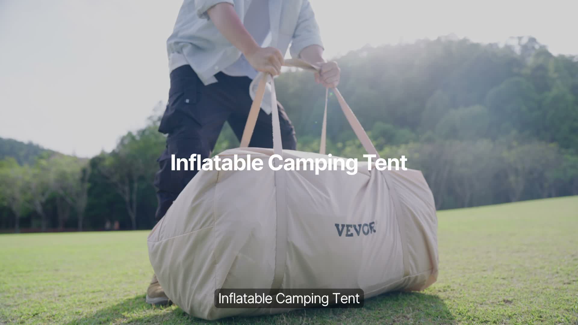 SucceBuy Aufblasbares Campingzelt für 4-6 Personen mit Produktbild-Vorschau 7