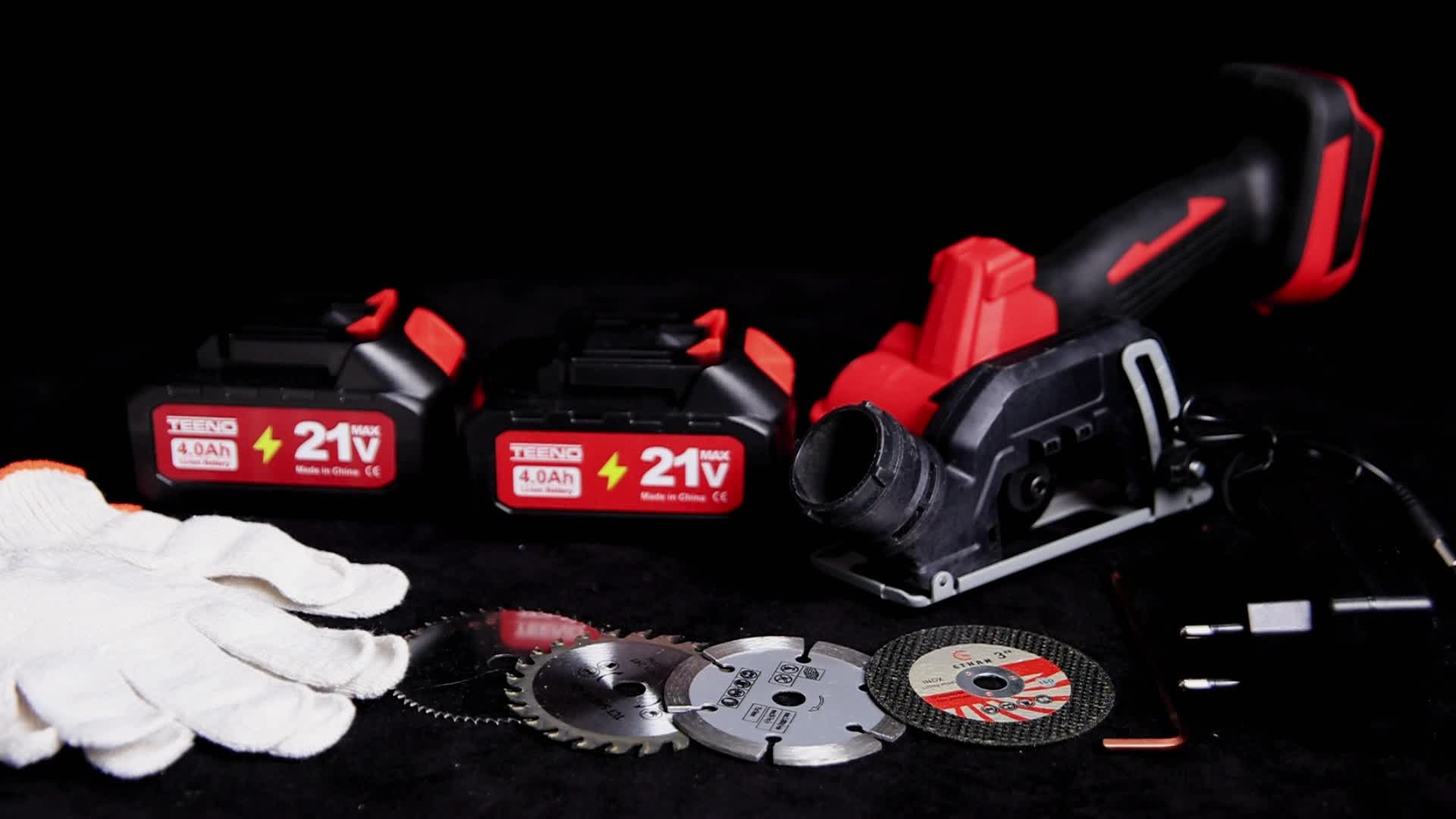 TEENO Akku-Mini-Handkreissäge, Akku Handkreissäge mit Produktbild-Vorschau 7