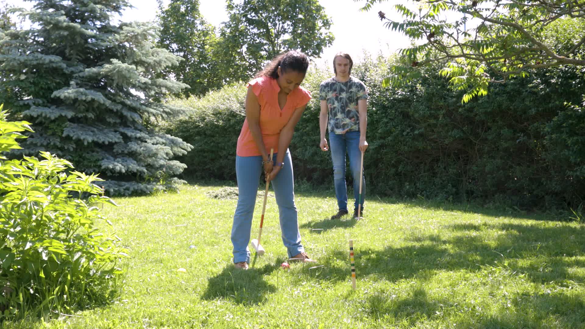 Relaxdays Krocket Tore, 20er Set, für Croquet Spiel, Produktbild-Vorschau 7