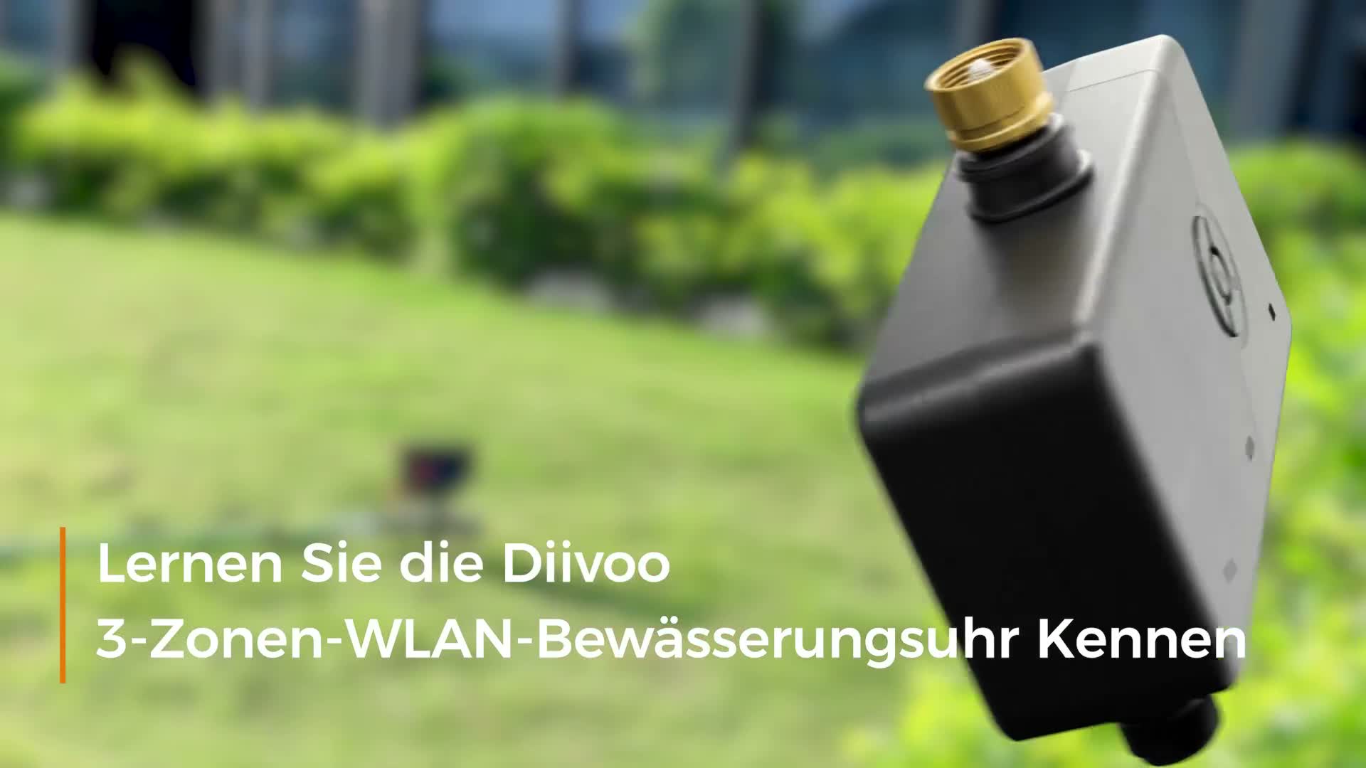 Diivoo WLAN Bewässerungscomputer mit 2 Ausgängen Smarte Produktbild-Vorschau 7