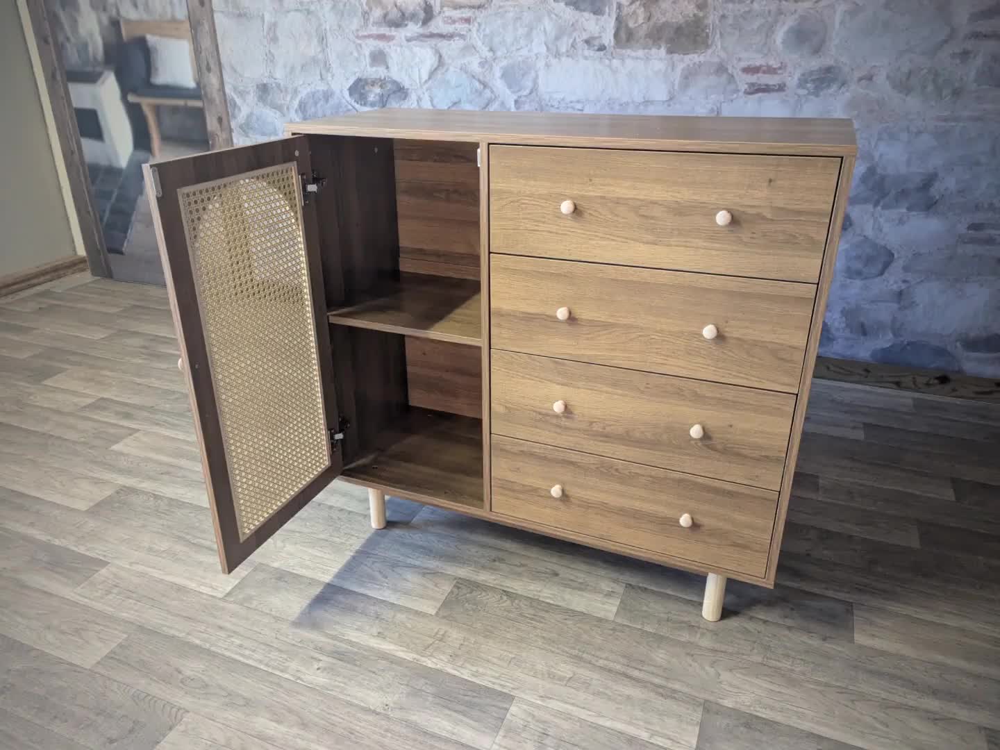 Kommode MCW-P52, Schrank Sideboard Highboard, Schubladen Produktbild-Vorschau 7
