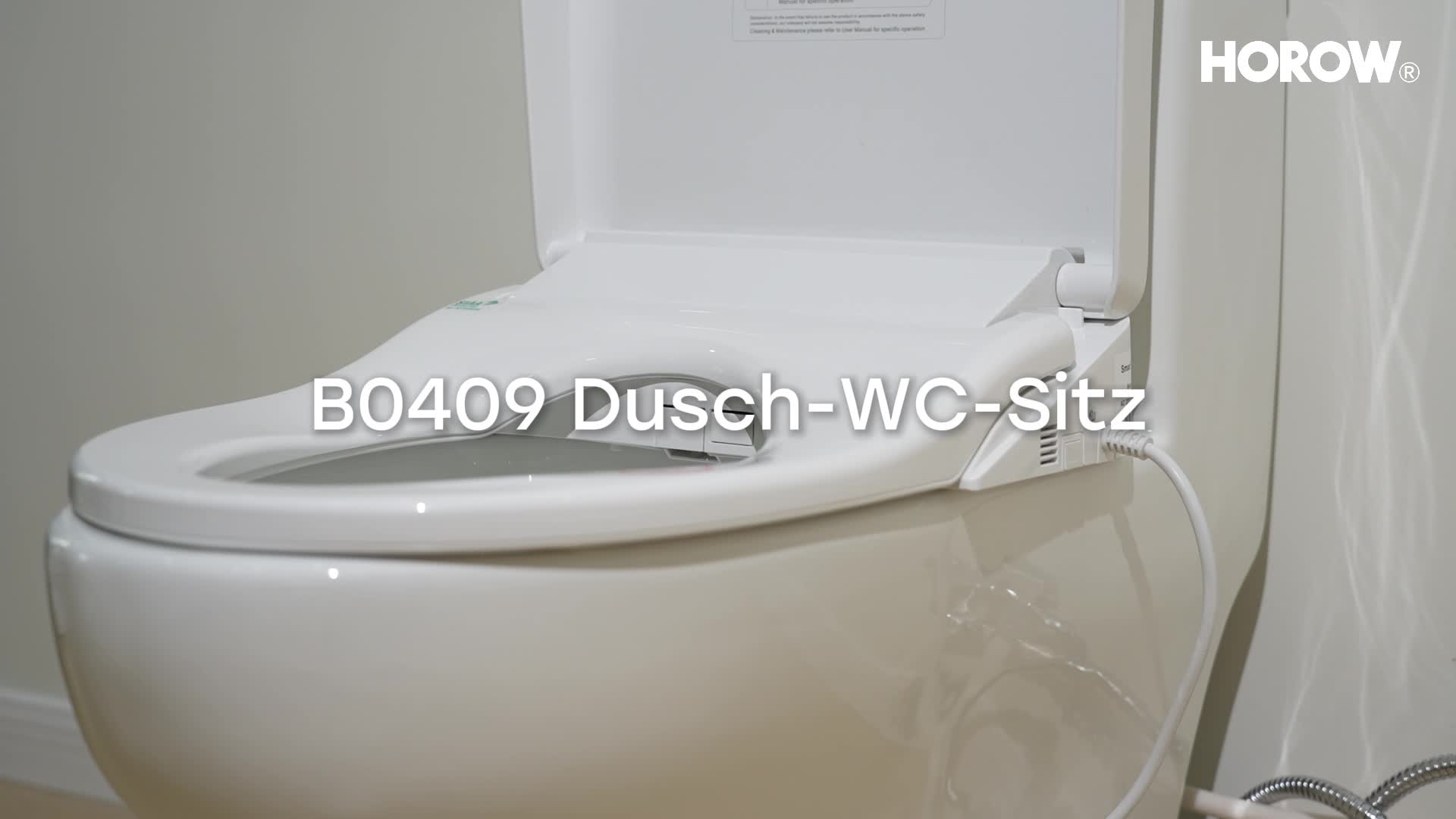 Intelligenter Smart Toilettensitz WC Bidet mit Mehrere Produktbild-Vorschau 7