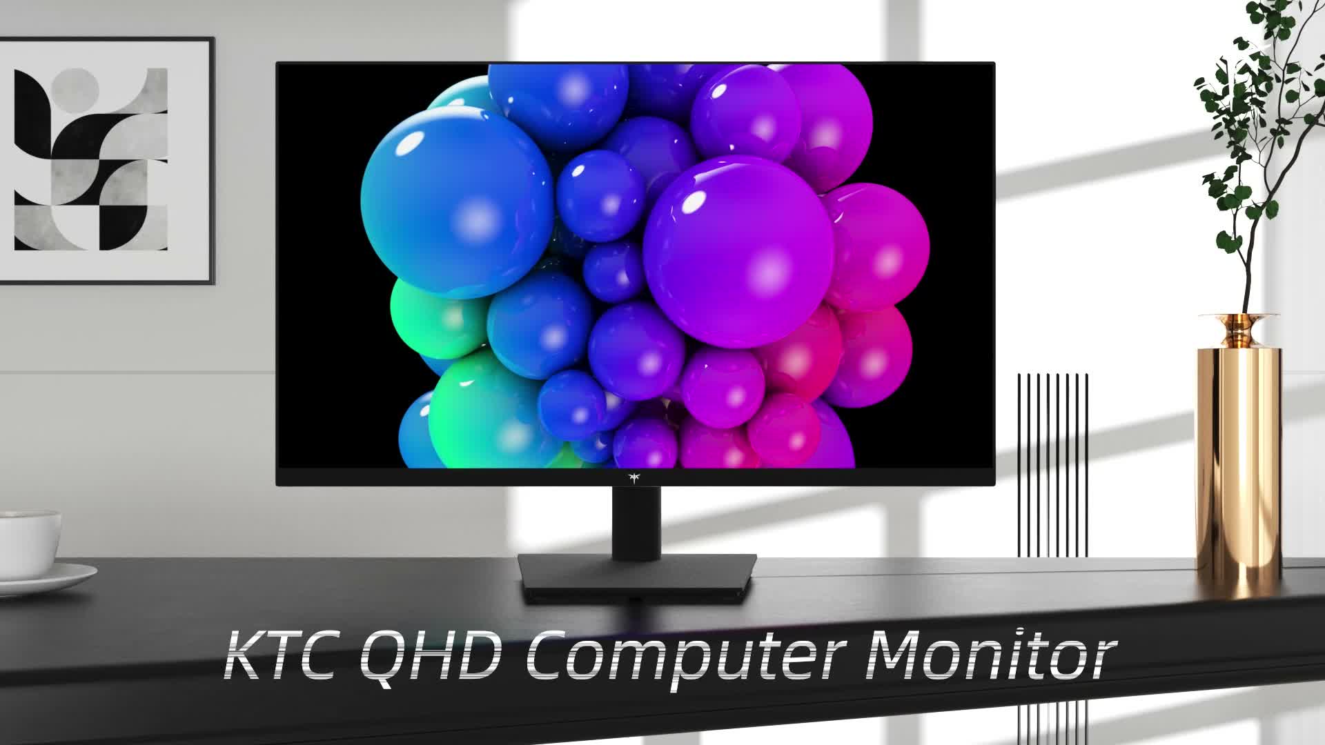 KTC H27T27 27 Zoll Gaming Monitor QHD 100Hz IPS HDR10 1ms Produktbild-Vorschau 7