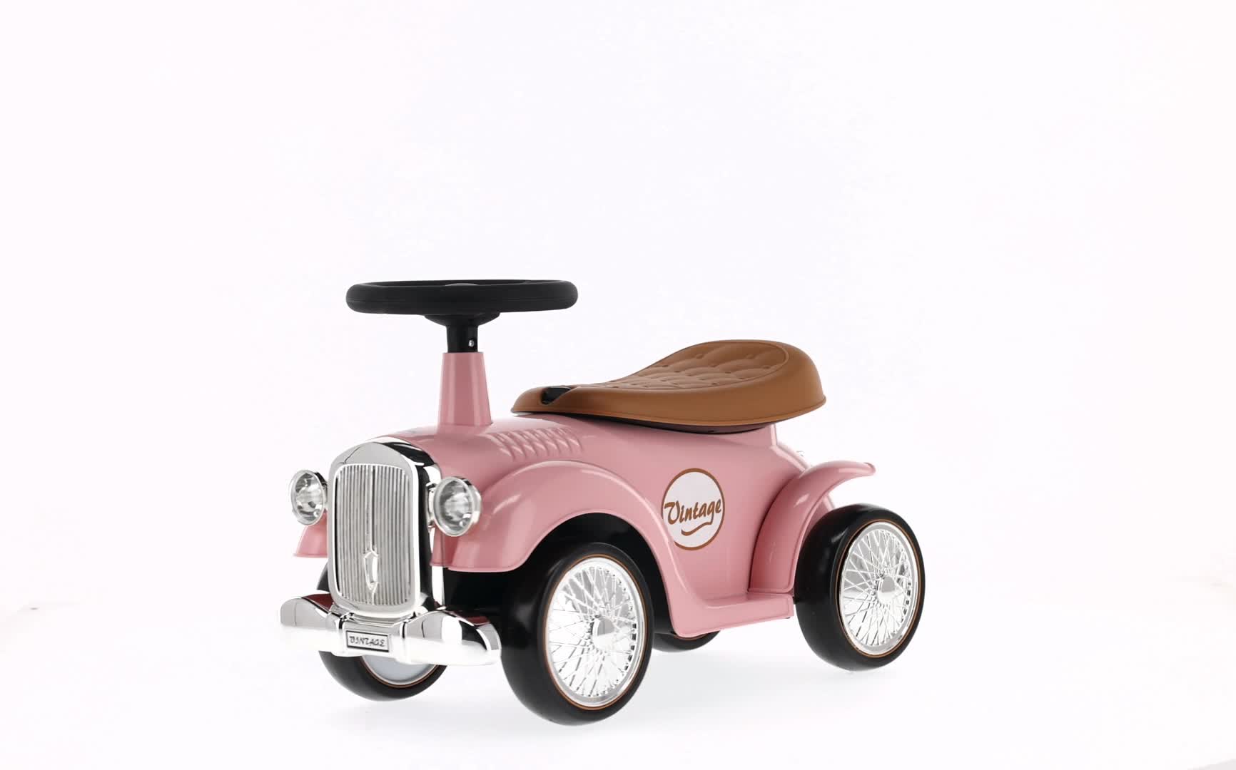 Kinderfahrzeug Rutscherauto Lauflernhilfe Kinderauto Retro Produktbild-Vorschau 7