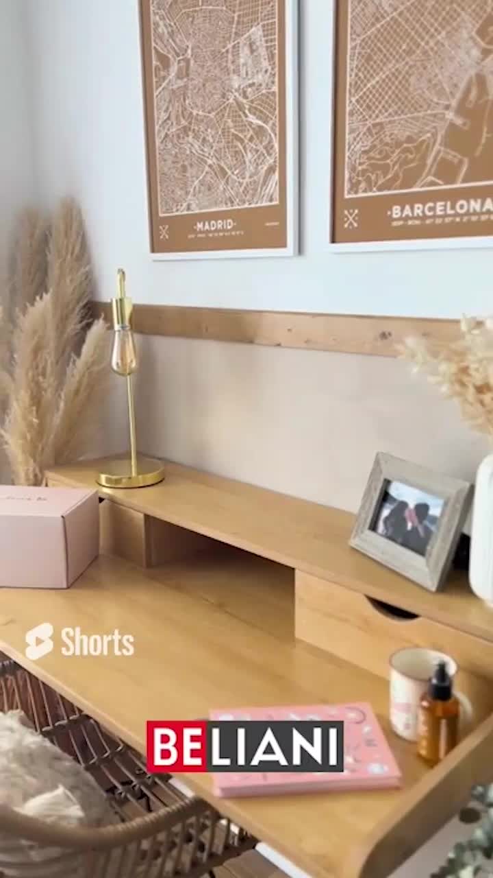BELIANI Stolní lampa zlatá kovová 48 cm dlouhá žárovka s Náhled obrázku produktu 7