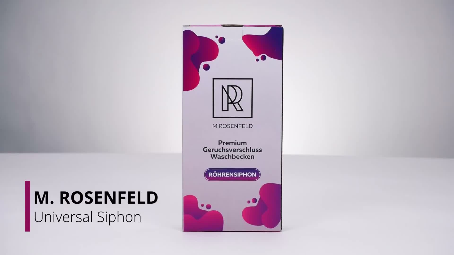 M. ROSENFELD HOME Siphon Waschbecken – Universal Produktbild-Vorschau 7