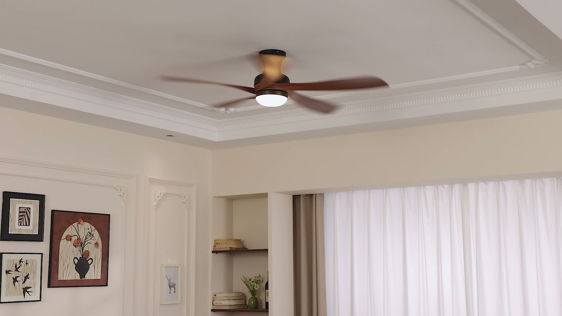 Sofucor Deckenventilator, 132 cm, mit Beleuchtung und Produktbild-Vorschau 7