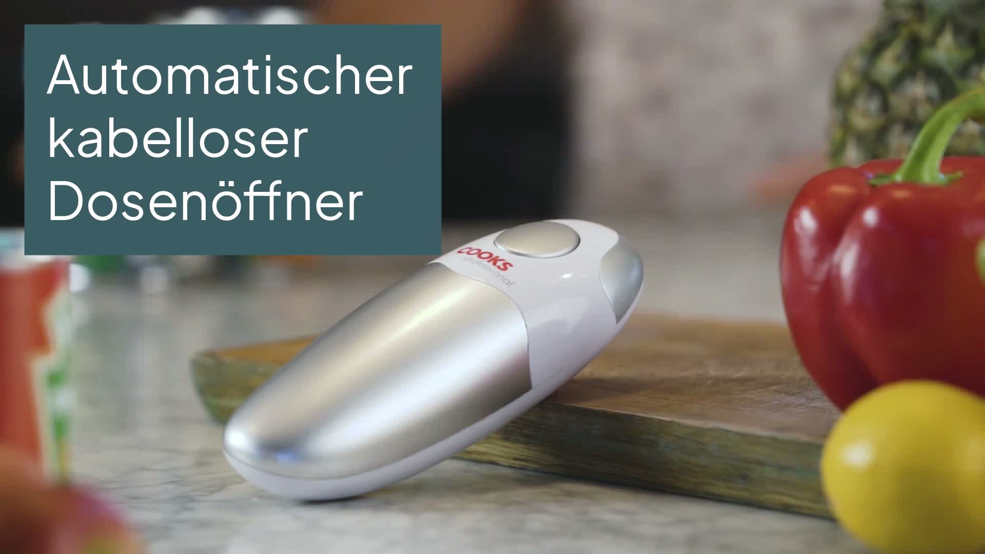 Cooks Professional Automatischer Elektrischer Dosenöffner Produktbild-Vorschau 7