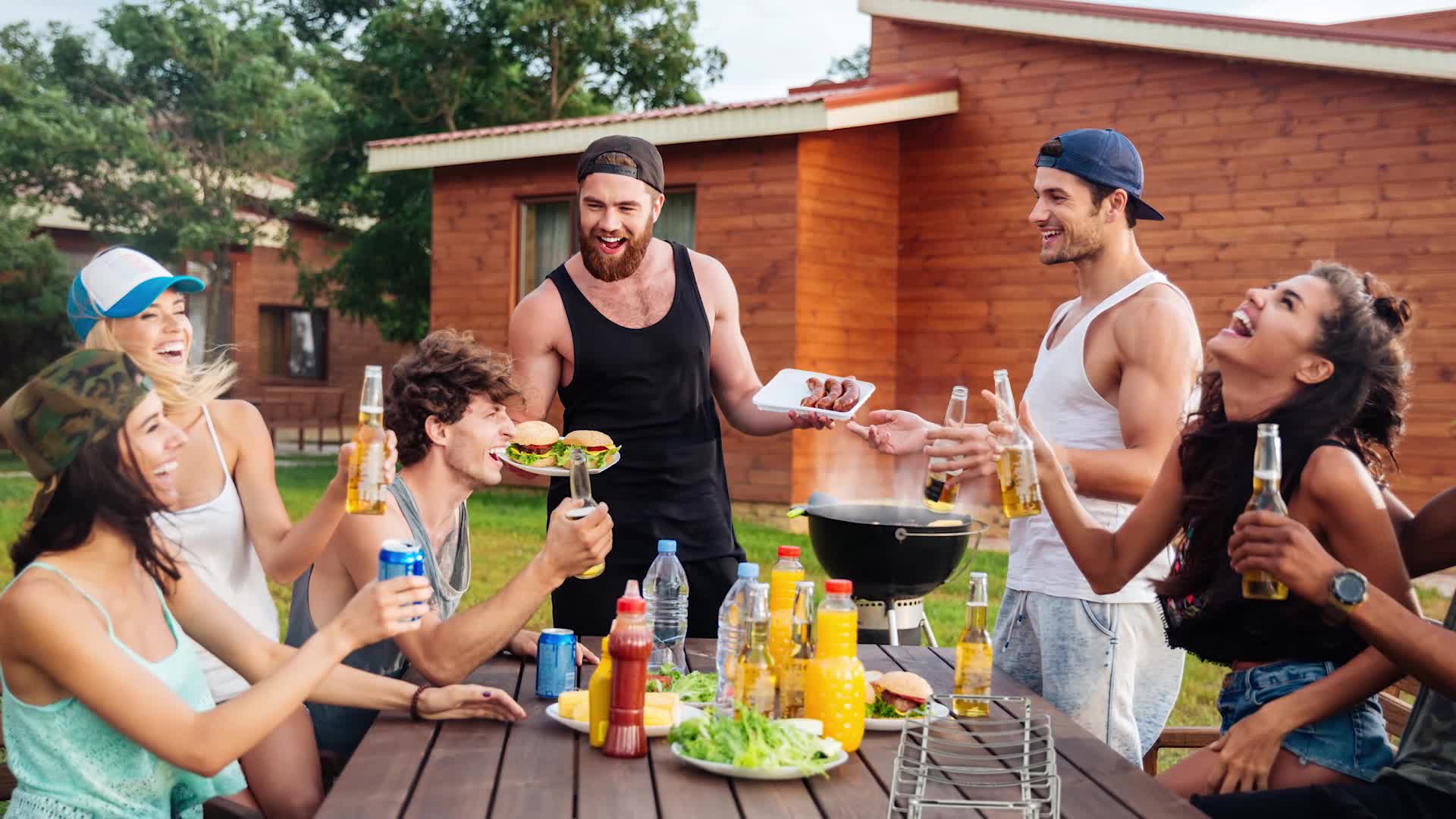 Relaxdays Rippchenhalter 2in1, Bratenkorb zum Grillen, BBQ, Produktbild-Vorschau 7