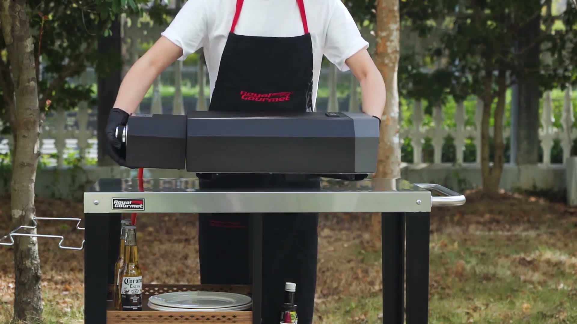 Royal Gourmet Pizzaofen Kompakt Gas-Pizzagrill inkl. Produktbild-Vorschau 7