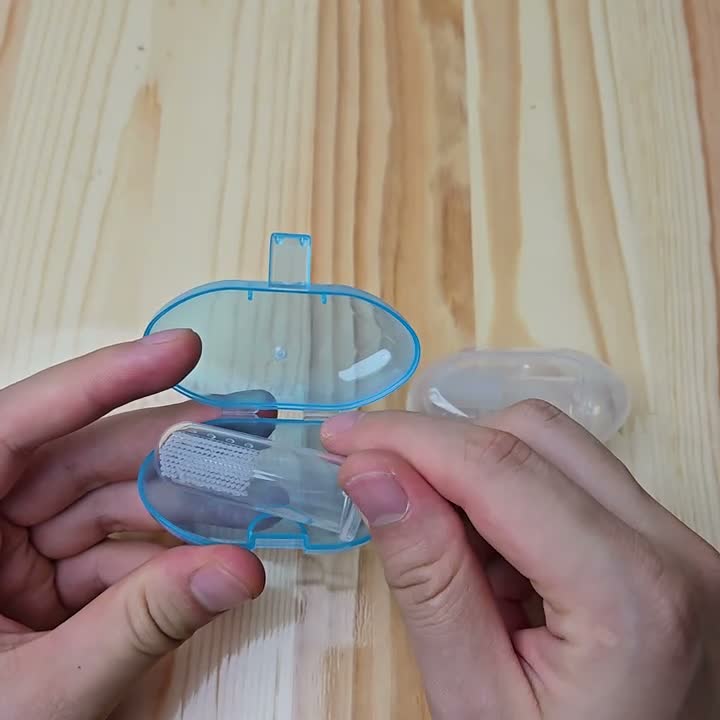 Baby Fingerzahnbürsten Silikon 5er Pack – Weiche Zahnpflege Produktbild-Vorschau 5
