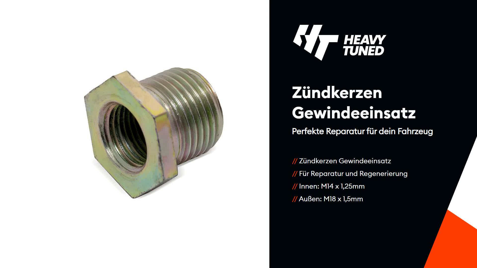 MZA Zündkerzen Gewindeeinsatz für Reparatur Regenerierung, Produktbild-Vorschau 4