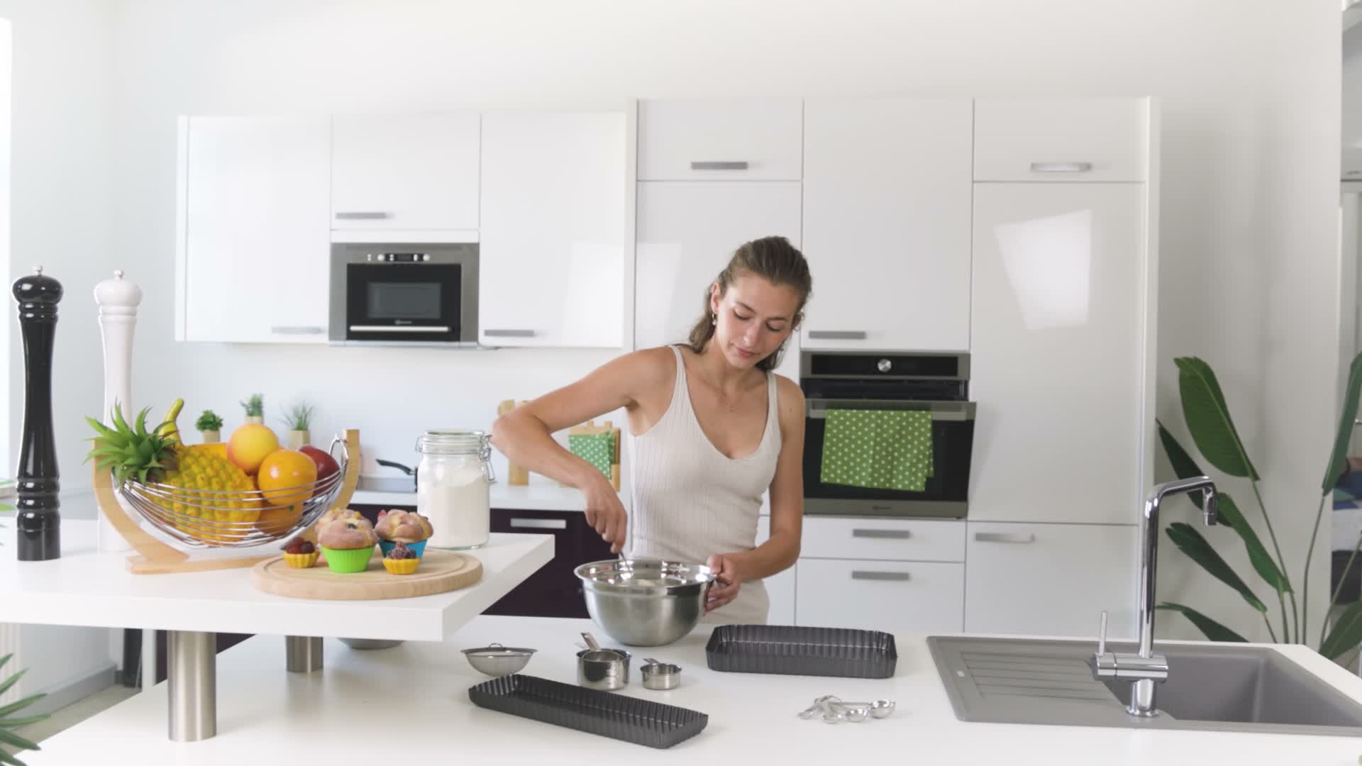 Relaxdays Tarteform, 2er Set, mit Hebeboden, Produktbild-Vorschau 7
