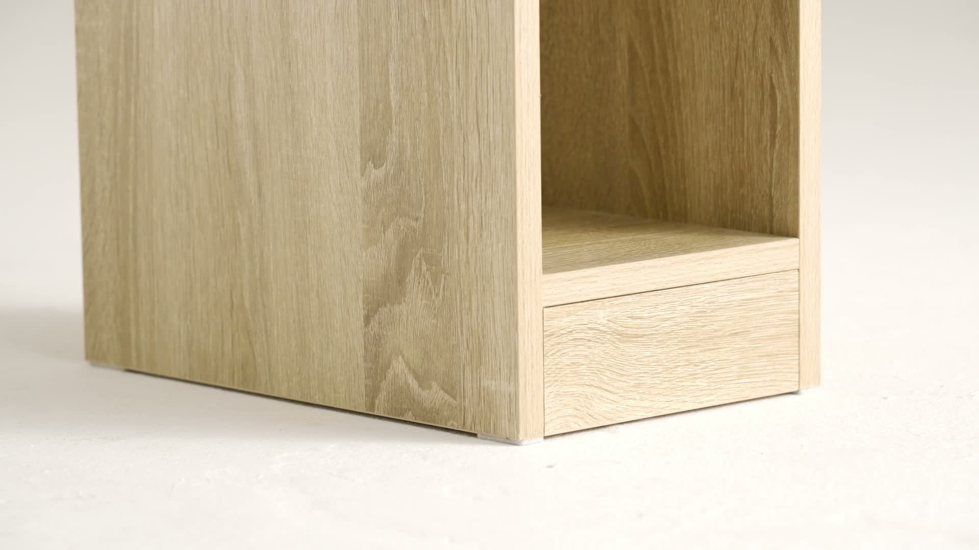 SoBuy Nachttisch schmal Nachtschrank Beistelltisch mit Produktbild-Vorschau 7