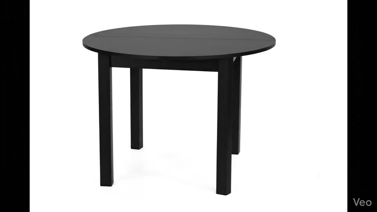 Runder Ausziehbarer Tisch für Esszimmer - 102-142 cm Produktbild-Vorschau 7
