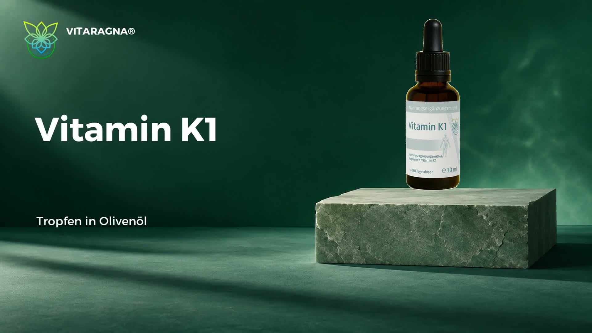 VITARAGNA Vitamin K1 Tropfen 30 ml in nativem Olivenöl Produktbild-Vorschau 7