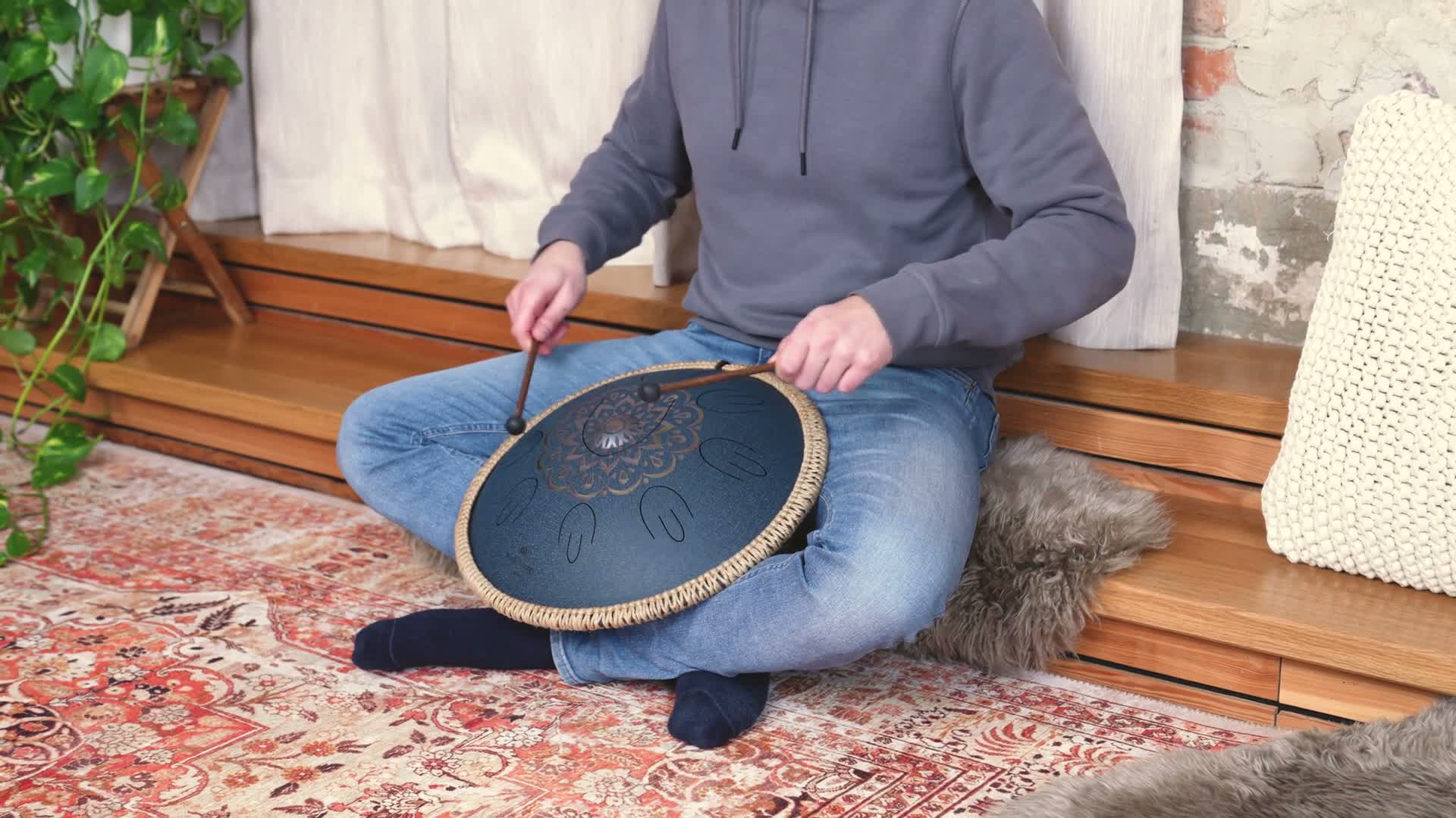 MEINL Sonic Energy OSTD2NBE Steel Tongue Drum Produktbild-Vorschau 7