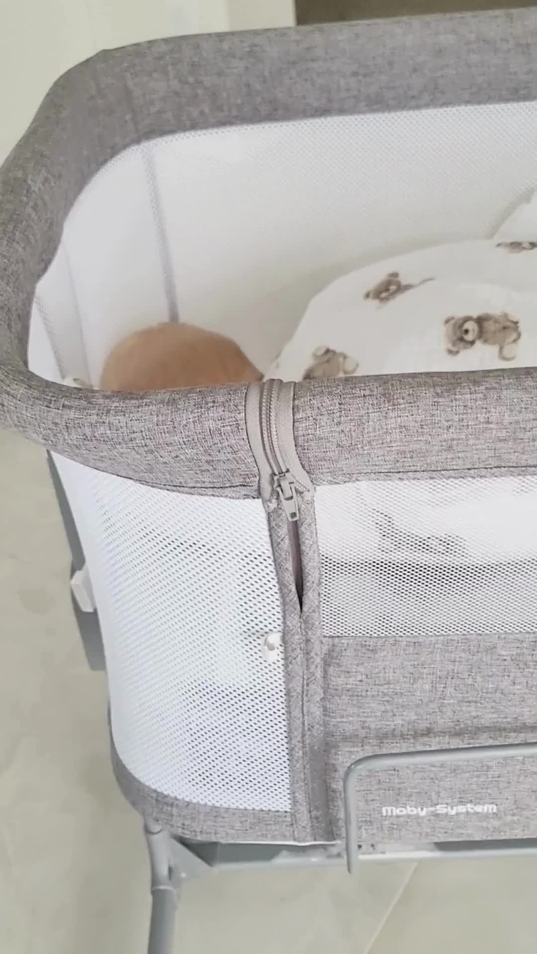3-in-1 Beistellbett, Reisebett & Babybett, Produktbild-Vorschau 7