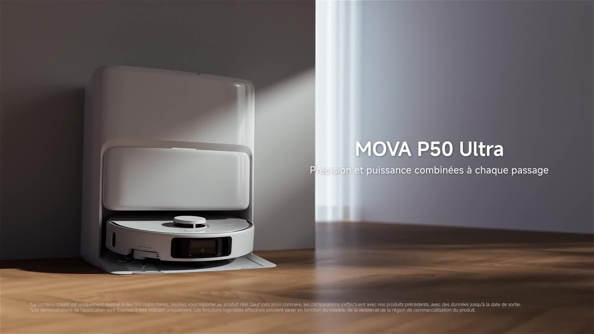 MOVA P50 Ultra Robot Aspirateur Laveur avec Serpillière Voir les images du produit 7