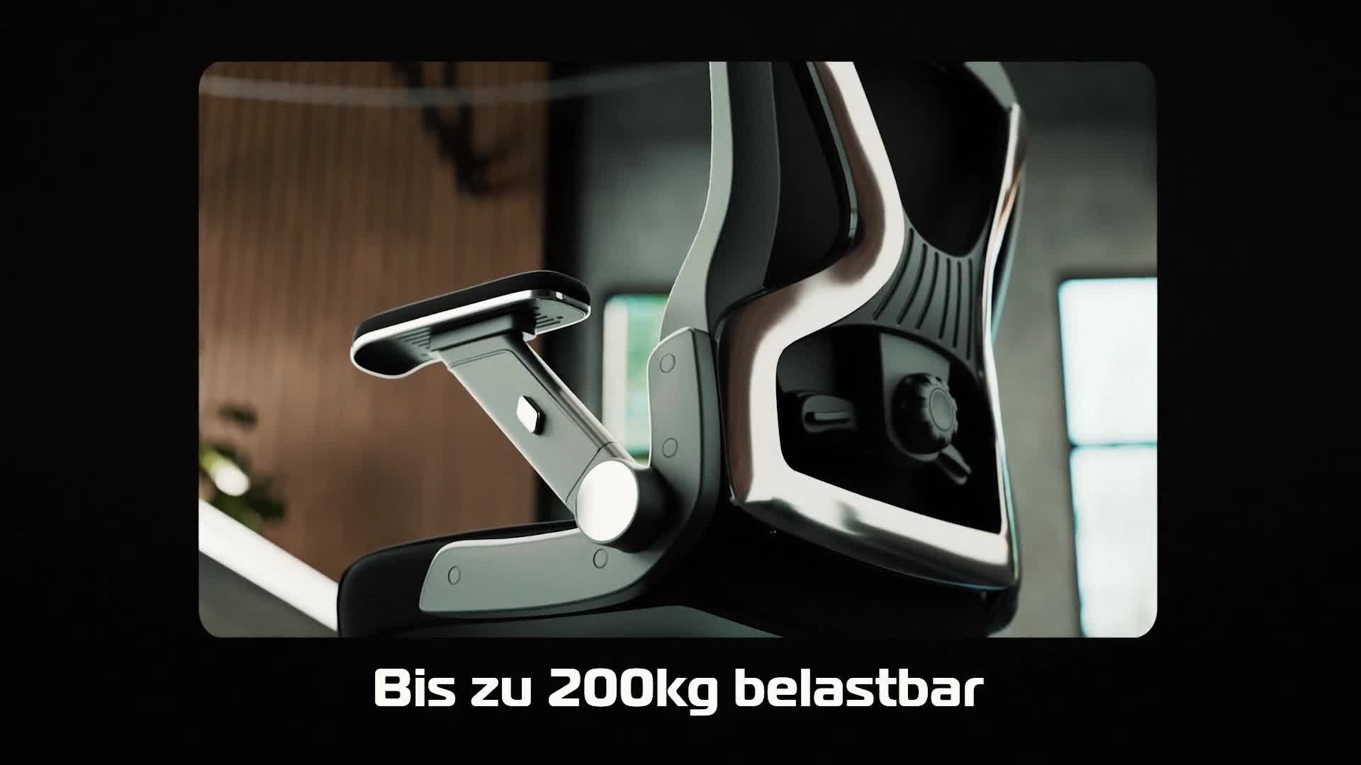 CLOUVOU PowerSeat Bürostuhl Ergonomisch Schreibtischstuhl Produktbild-Vorschau 7
