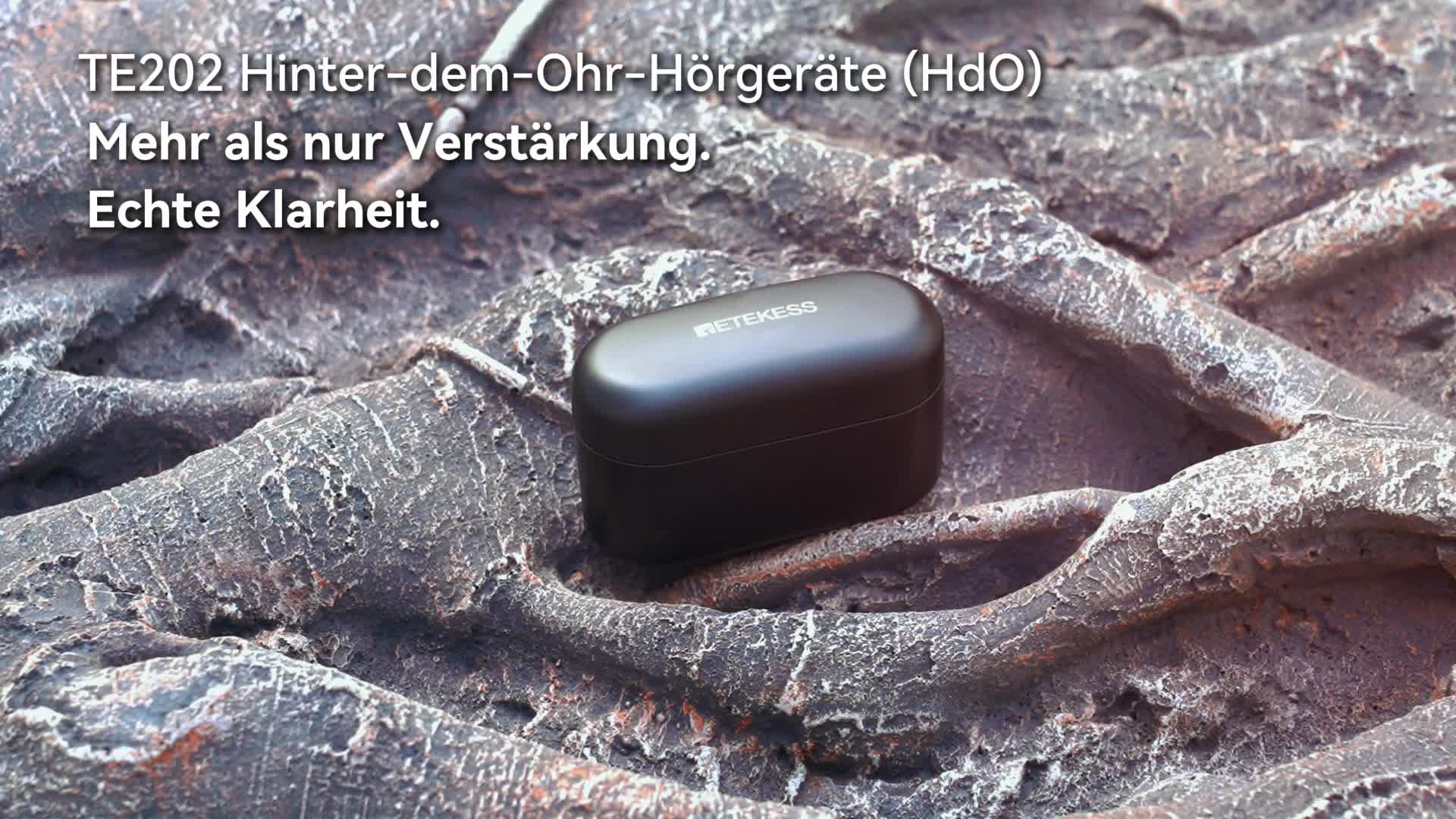 Retekess TE202 Hörhilfen, Wiederaufladbarer Digitaler Produktbild-Vorschau 7