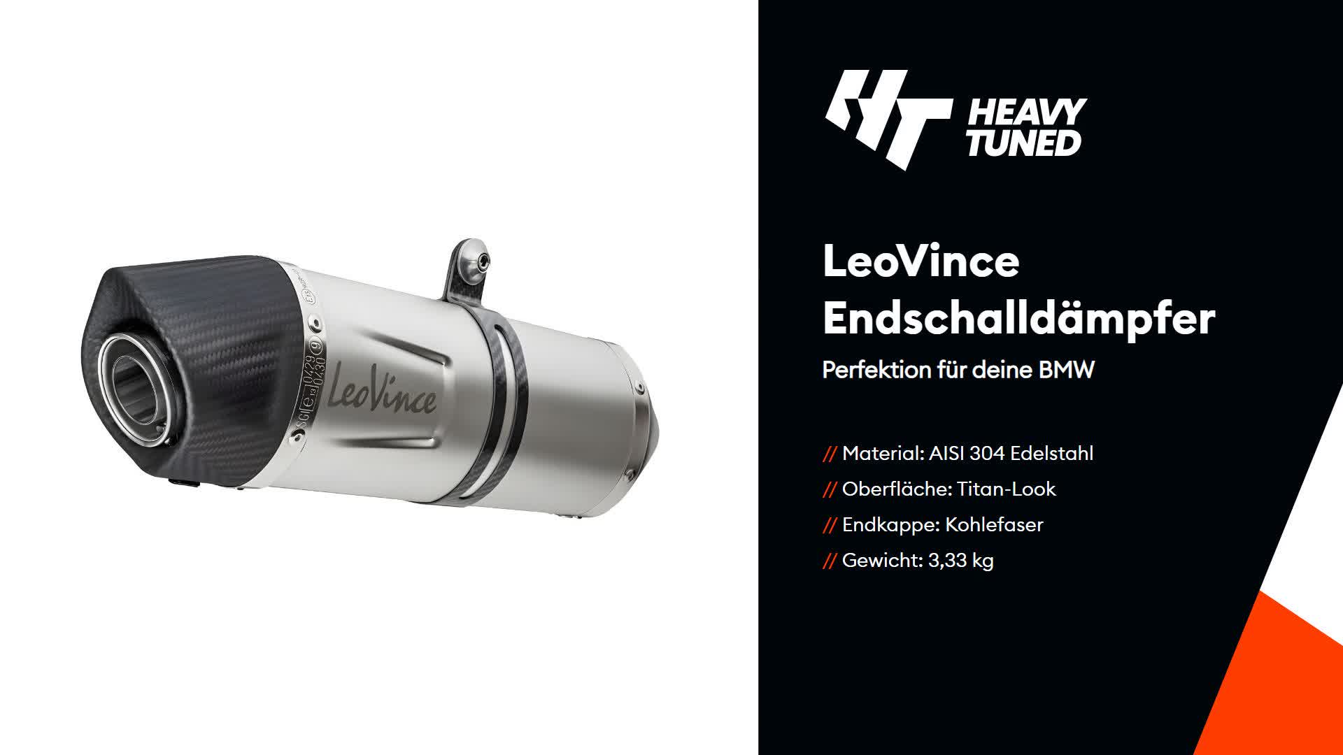 LeoVince LV One Evo Slip-On Auspuff Edelstahl Genehmigt für Produktbild-Vorschau 7