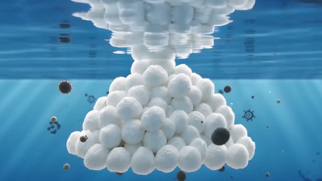 UISEBRT 700g Filter Balls für Pool Filterbälle Filterball Produktbild-Vorschau 7