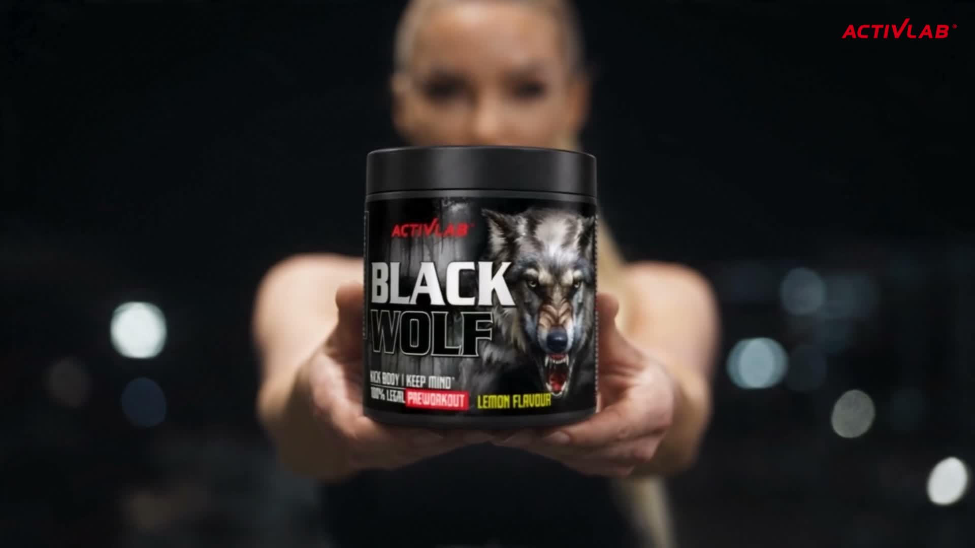 ACTIVLAB Black Wolf, pre-workout supplement met zwarte Productafbeelding-voorbeeld 7