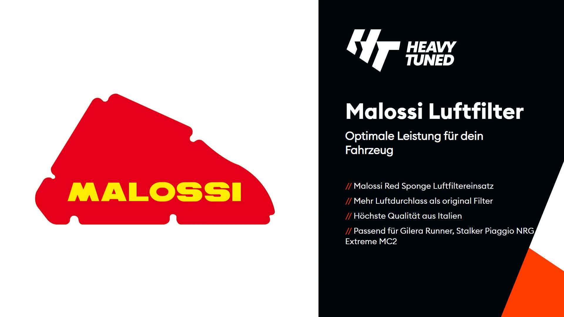 Malossi Luftfiltereinsatz Red Sponge kompatibel mit Gilera Produktbild-Vorschau 4