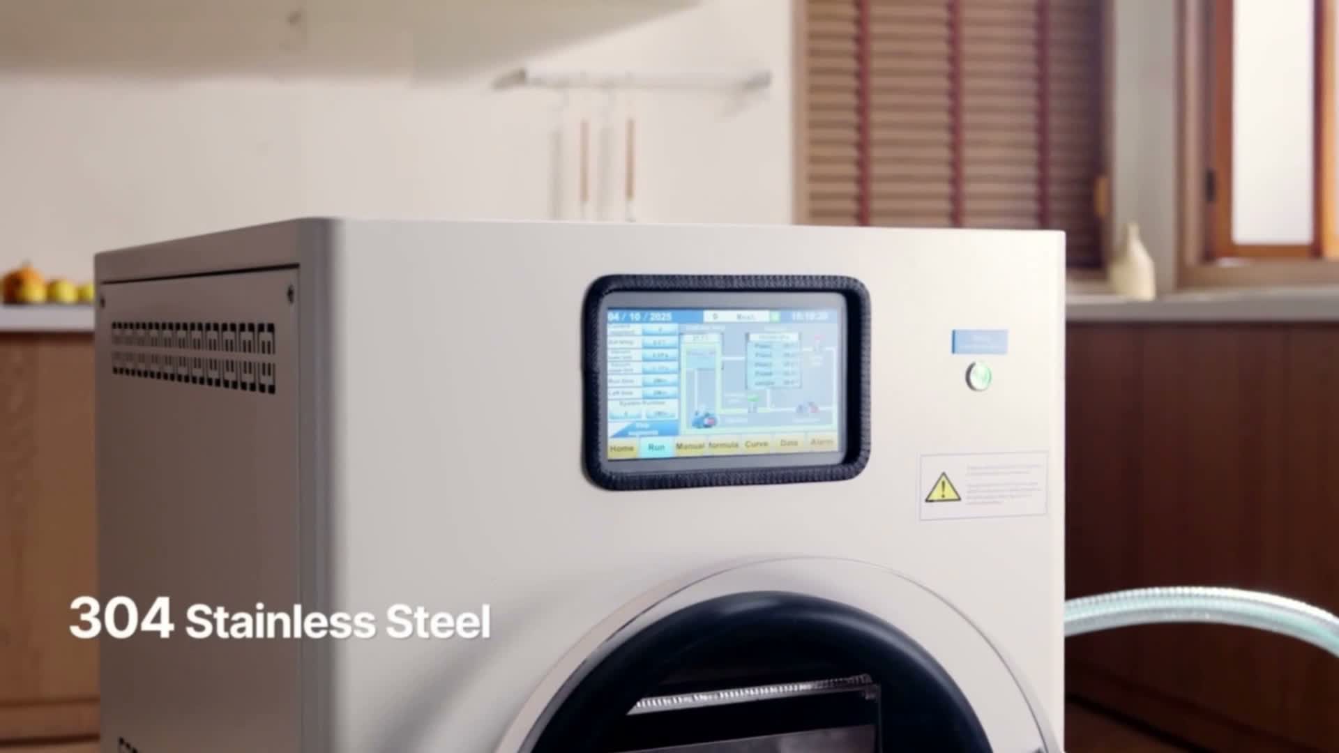 VEVOR Gefriertrockner Gefriertrocknungsmaschine Produktbild-Vorschau 7