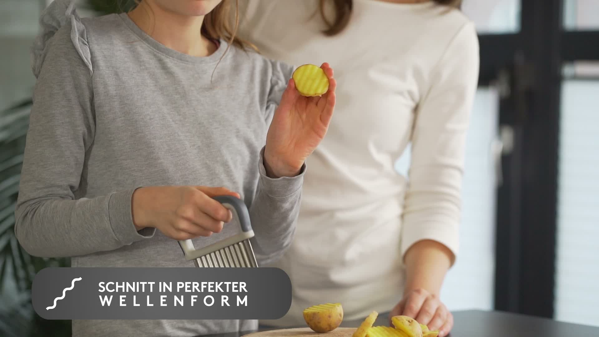 Edelfeld Wellenschneider für Pommes, Obst & Gemüse – Produktbild-Vorschau 7