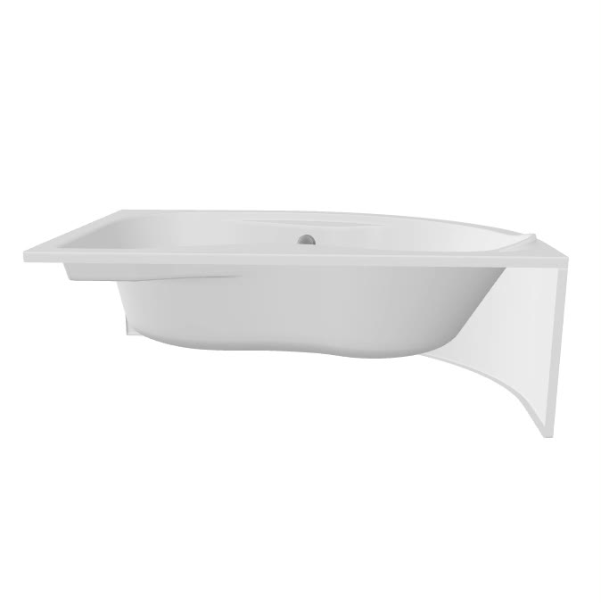 BADLAND Eckbadewanne Badewanne Dora RECHTS 170x110 mit Produktbild-Vorschau 7