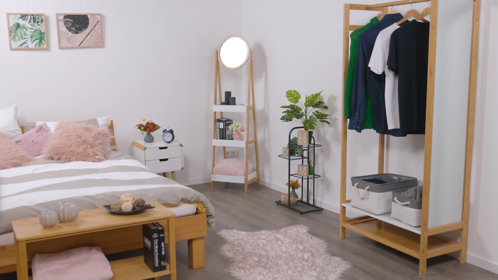 Relaxdays Pflanzenständer, 4 Ablagen, Pflanzentreppe Blumen Produktbild-Vorschau 7