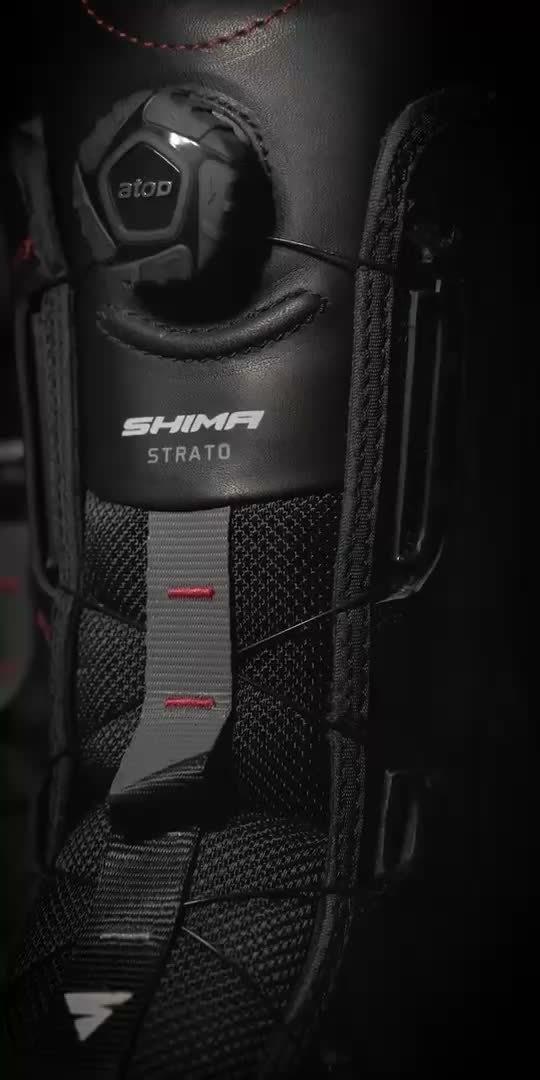 SHIMA Strato Motorrad Stiefel, schwarz, 43 Produktbild-Vorschau 7