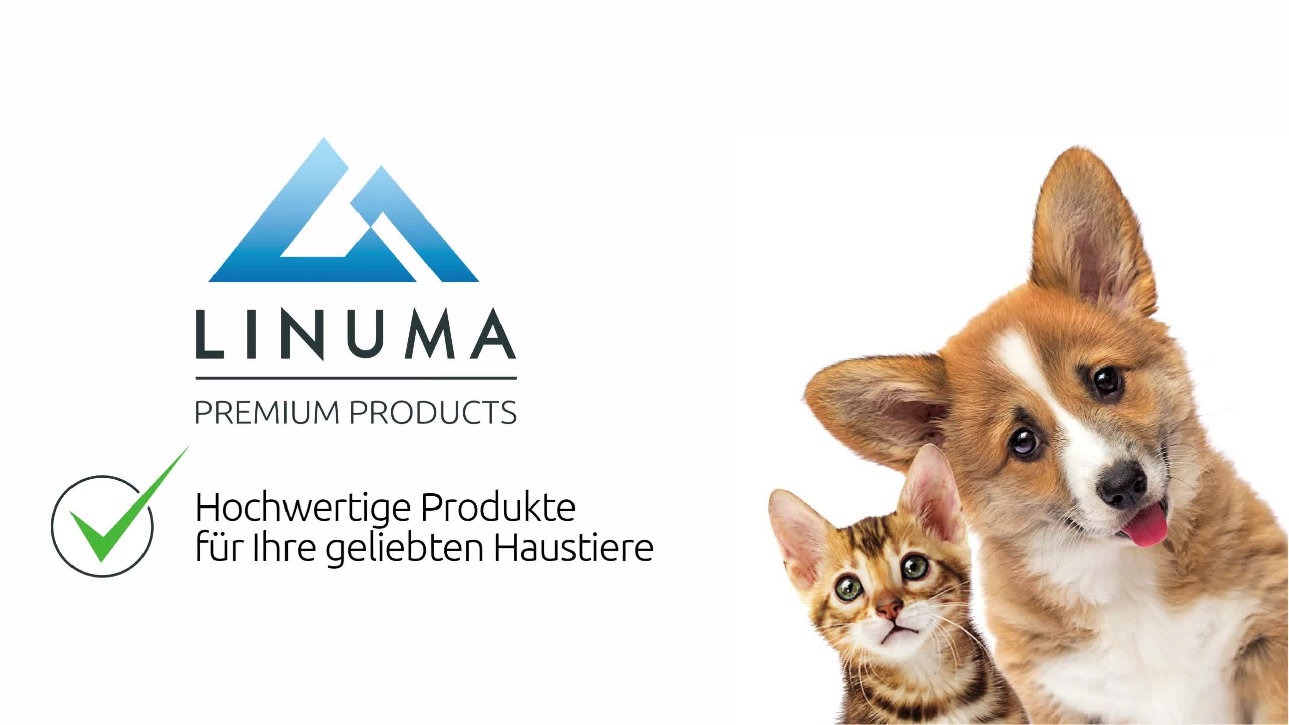 LINUMA® (Schwarz, 60 x 40 cm) Katzenklo Matte, Katzenstreu Produktbild-Vorschau 7