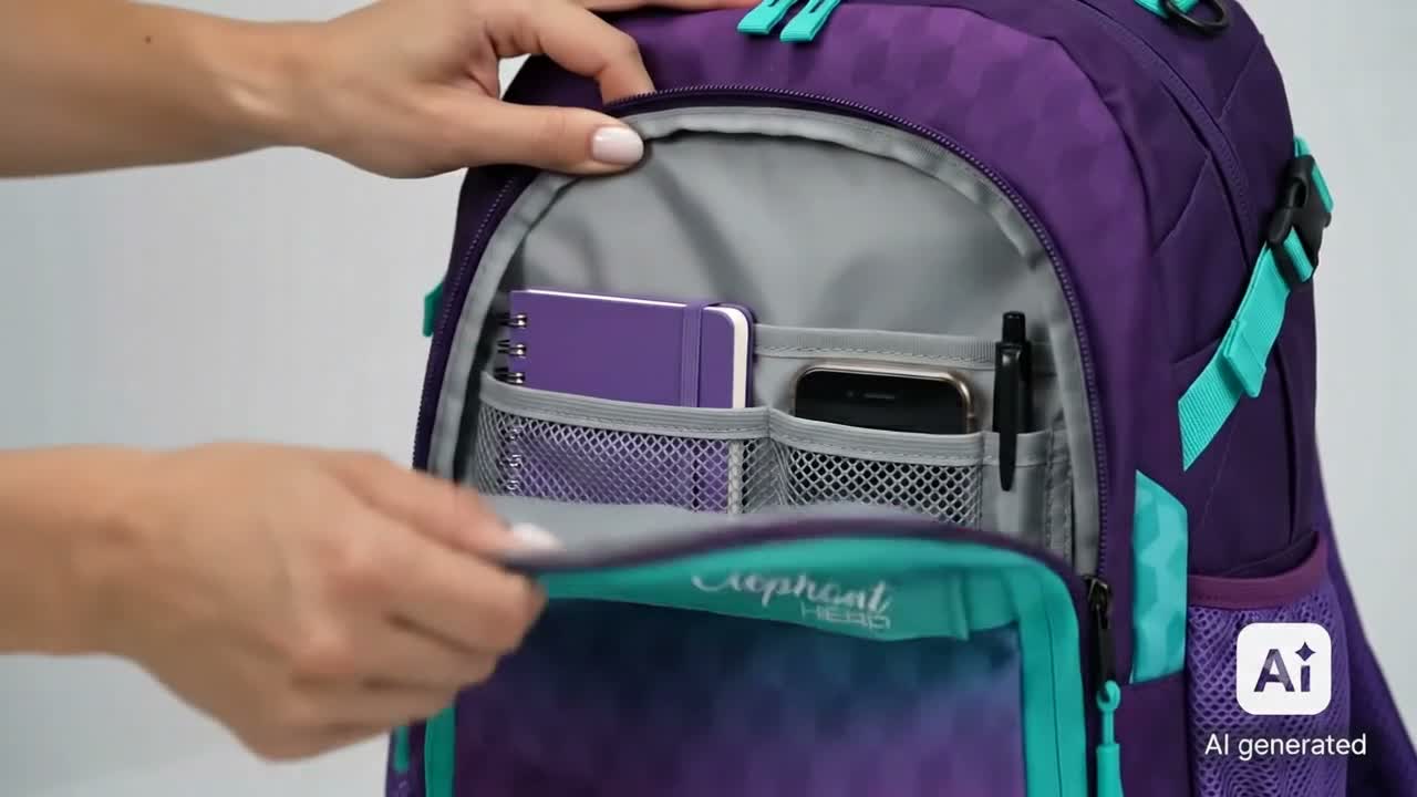 Schulrucksack Elephant Hero Signature Rucksack Mädchen Produktbild-Vorschau 7