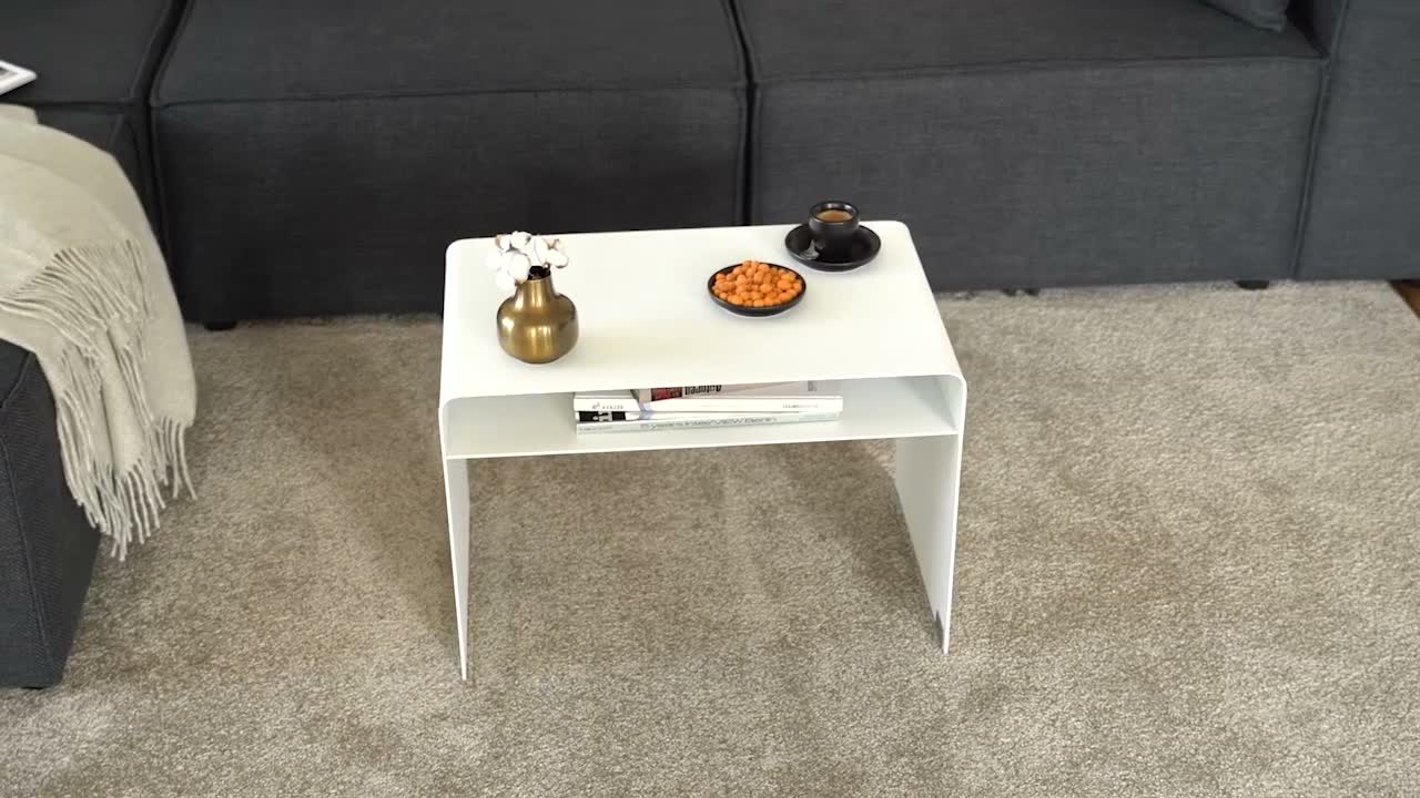 HOME DELUXE - Beistelltisch ZIMA - Weiß -  Germany, 4 Produktbild-Vorschau 7