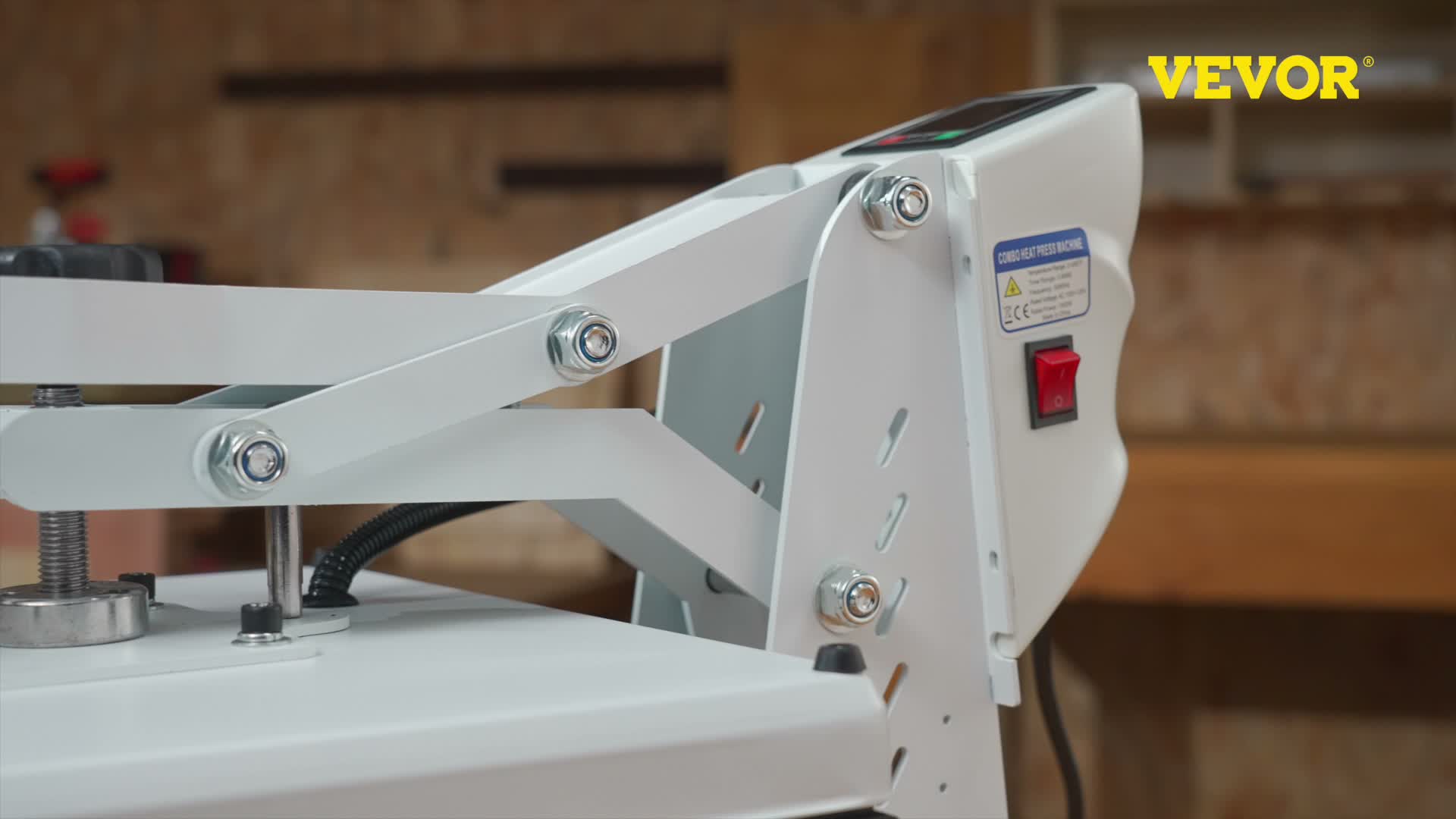VEVOR Wärmepresse, Wärmepressmaschine für T-Shirts, Produktbild-Vorschau 7